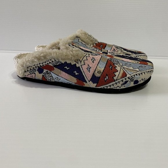 Free People Damon Women's Knit Studded Slip-On Cozy Mule Size 38.5